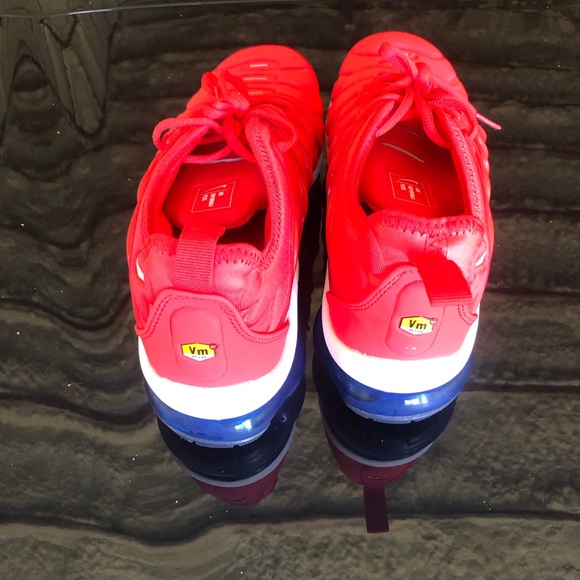 New Nike men’s Vapormax plus sneakers red 11 - Picture 4 of 4